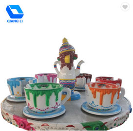 China 24 OEM/ODM do passeio do copo de café do jogo da família dos passeios de emoção do parque de diversões das pessoas disponível fábrica