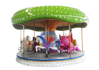 China 12 cor da altura do passeio 4.8m do carrossel das crianças dos assentos personalizada para o parque de diversões fábrica