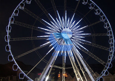 China Passeio da roda de Ferris da grande escala, roda de Ferris grande 30m/42m/50m/65m/88m fábrica