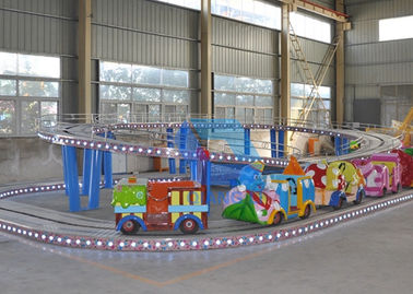 China O mini parque de diversões popular monta/mini passeio do trem de canela com trilha fábrica