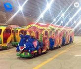 Trem Trackless do Kiddie dos modelos interessantes da antiguidade do passeio do trem do carnaval para parques de diversões fornecedor