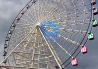 A roda de Ferris exterior do gigante do divertimento, cabine 18 alegre vai roda de Ferris do círculo fornecedor