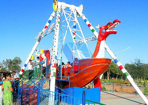 Passeio popular do navio de pirata, 24 passeios do balanço das crianças dos assentos para parques de diversões fornecedor