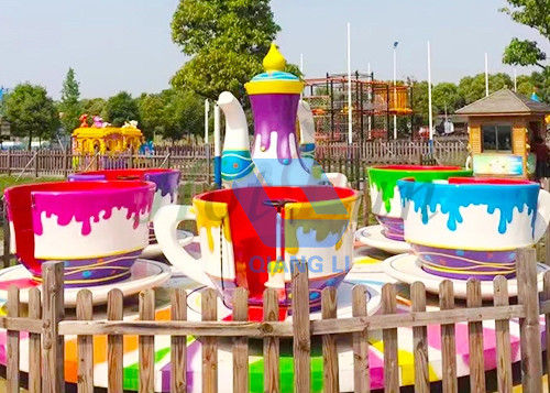 O anti parque temático da corrosão monta 24 passeios do carnaval da xícara de chá da música de Seater mini fornecedor