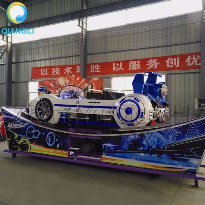 O mini carnaval monta a instalação feliz do aço do carro de competência do carro do voo do jogo do Funfair